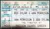 bob dylan ticket