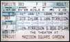 bob dylan ticket