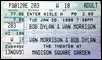 bob dylan ticket