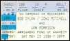 bob dylan ticket