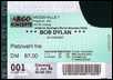 bob dylan ticket