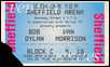 bob dylan ticket