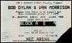 bob dylan ticket