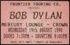 bob dylan ticket