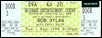 bob dylan ticket