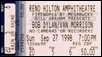 bob dylan ticket