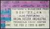 bob dylan ticket