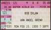 bob dylan ticket