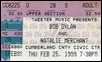 bob dylan ticket