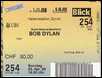 bob dylan ticket