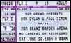 bob dylan ticket