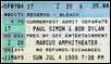 bob dylan ticket