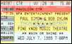 bob dylan ticket