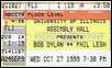 bob dylan ticket