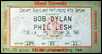 bob dylan ticket