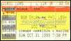 bob dylan ticket