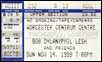 bob dylan ticket