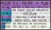 bob dylan ticket