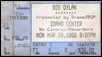 bob dylan ticket