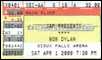 bob dylan ticket