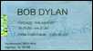 bob dylan ticket