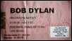 bob dylan ticket