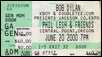 bob dylan ticket