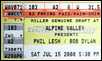 bob dylan ticket