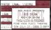 bob dylan ticket