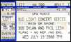 bob dylan ticket