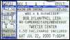 bob dylan ticket