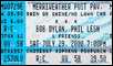 bob dylan ticket