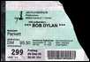 bob dylan ticket