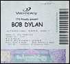 bob dylan ticket