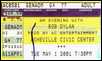 bob dylan ticket