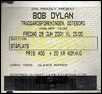 bob dylan ticket