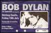 bob dylan ticket