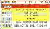 bob dylan ticket