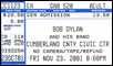 bob dylan ticket