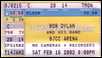 bob dylan ticket