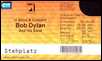 bob dylan ticket