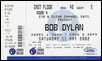 bob dylan ticket