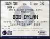 bob dylan ticket