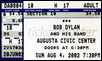 bob dylan ticket