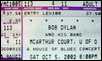 bob dylan ticket