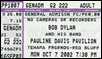 bob dylan ticket