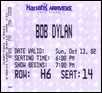 bob dylan ticket