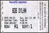 bob dylan ticket