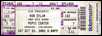 bob dylan ticket