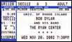 bob dylan ticket